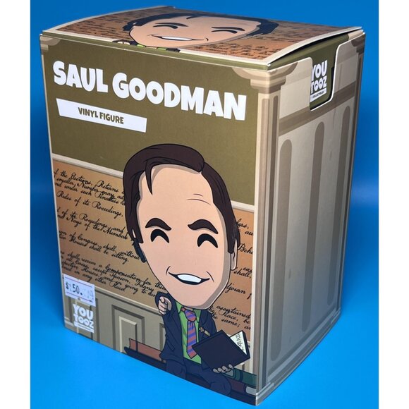 Breaking Bad Saul Goodman NEW Vinyl Figure #3 Youtooz w/ Code, Slip Cover. - Picture 1 of 5